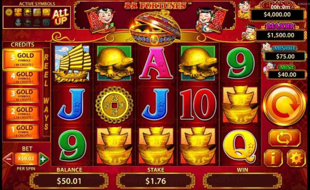 سلوت ماشين 88 Fortunes